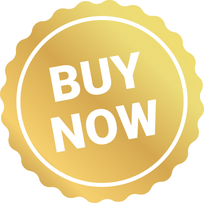 Gold Buy Now Label Icon