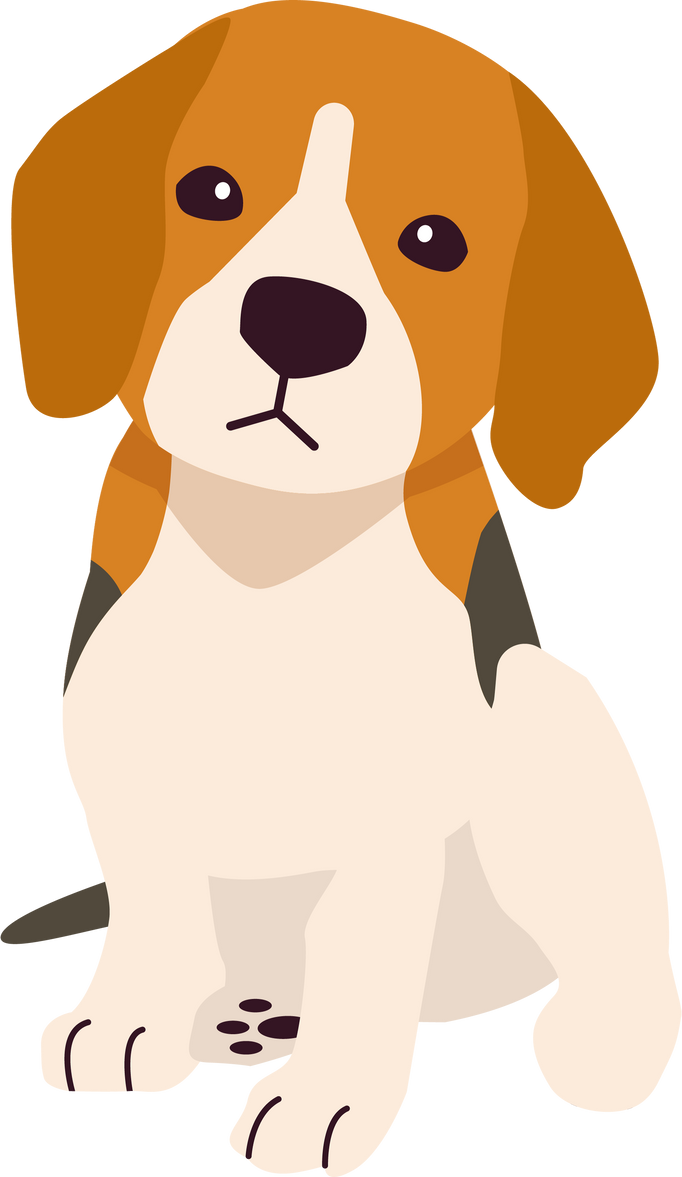 Cute Beagle Dog